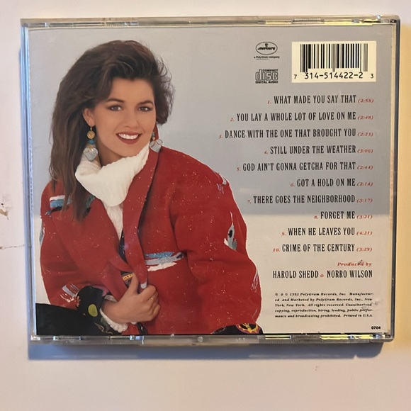 1993 CD Shania Twain - Picture 2 of 5